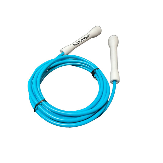 AZURRI - FLY ROPE Springseil in blau himmel von der Marke FLY ROPE Germany - Jump rope speed ropes