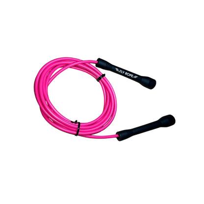 PINK PANTHER - FLY ROPE Springseil in pink von der Marke FLY ROPE Germany - Jump rope speed ropes